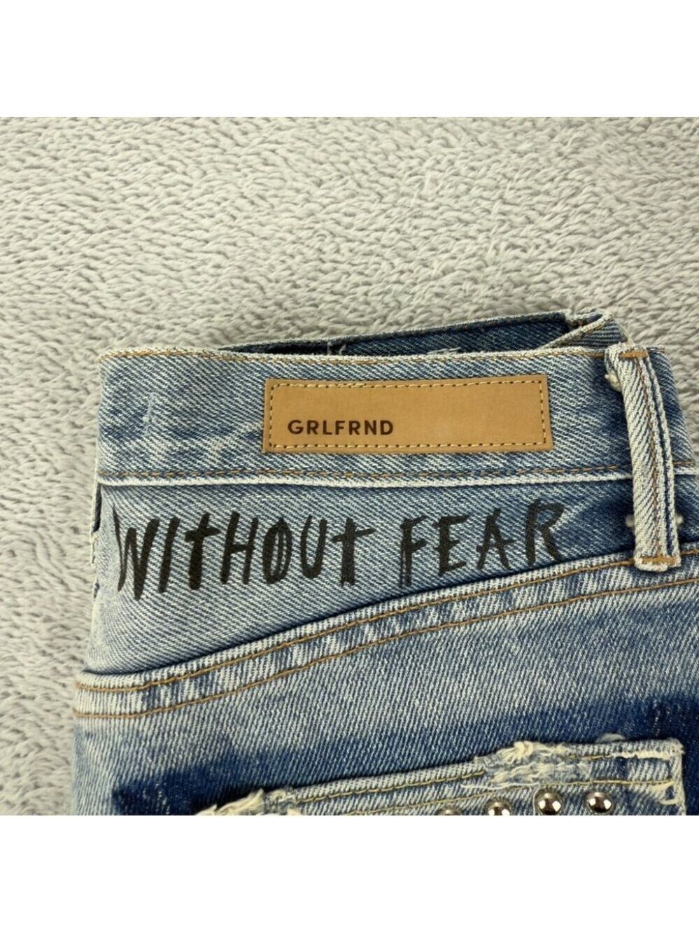 GRLFRND Karolina High Rise Skinny Jeans Size 25 - Picture 7 of 15